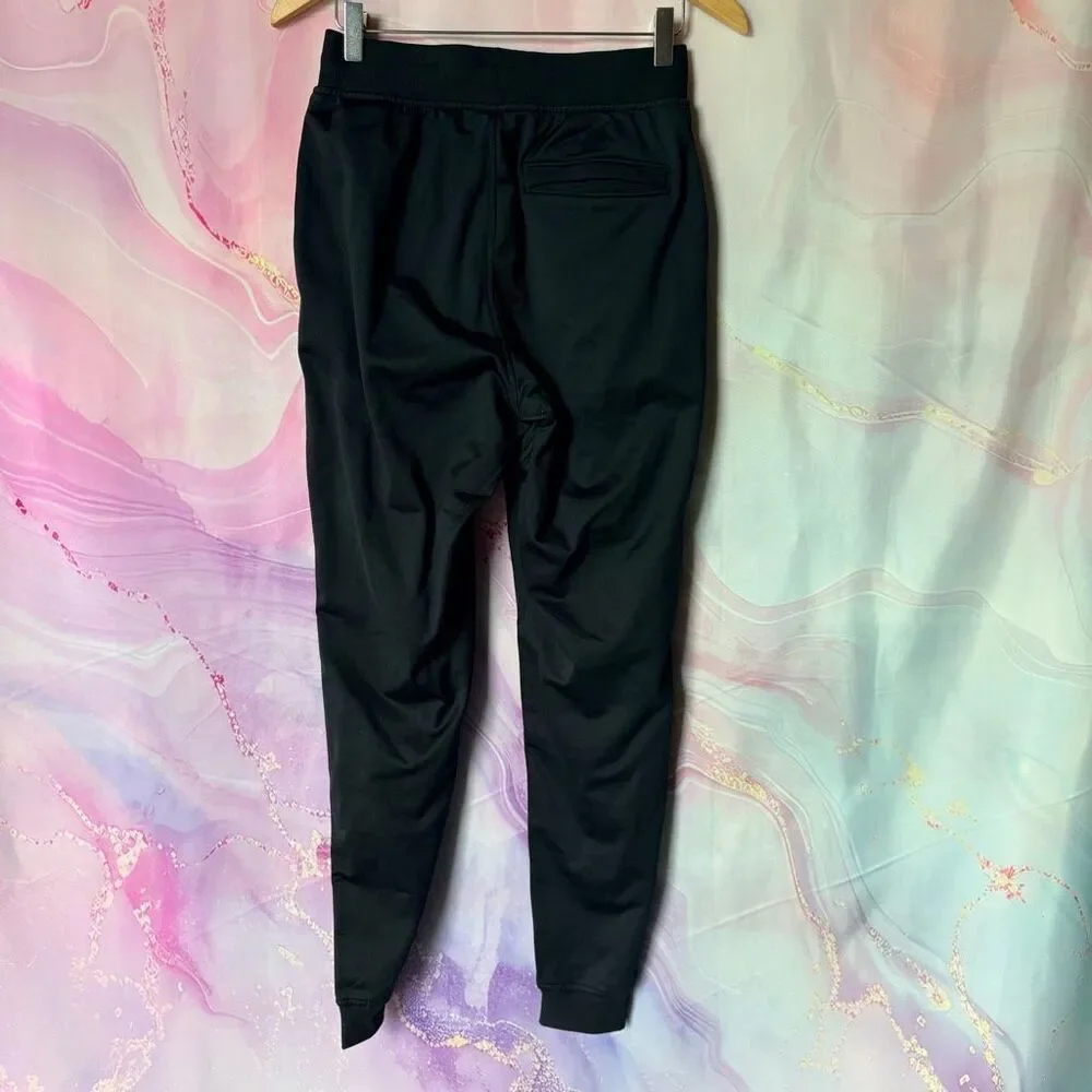 Under Armour S Black Jogger Sweatpants Sporty Athletic Athleisure Preppy Running